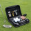 Strong PU Leather Golf Accessories Organizer Portable Carry Case 6