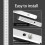Essential Measuring Scale Clips And Bubble Level Set For 6