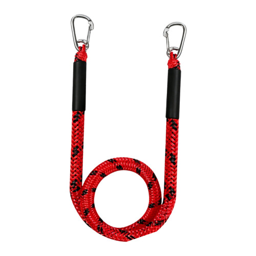 Corde d'amarrage élastique haute-des points rouges et noirs