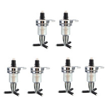 6Pcs 45Ml/1.5Oz Bar Butler Wall Mounted Replacement Nozzle Shot Dispenser for Revolving Liquor Caddy Bottle Holder
