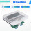 VU Level Meter Stereo Preamp Tube Amplifier Board Indicator DB Preamp Audio Power Meter with Driver Backlit Pointer B 2