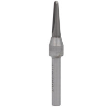 Fresa de Ranurado TCT Fresa de Carpintería Fresa de Ranurado de Fondo Redondo en Forma de V de Precisión Capacidad de Ranurado de Precisión 1/4