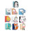 1 Piece Coil Bounding Notebooks Vibrant Covers Ergonomic-Type 9 3