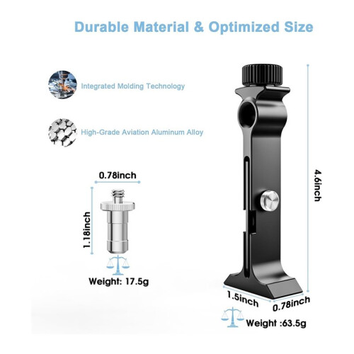 Adaptador de Tripé para Binóculos com Chave Anti-Perda, Compatível com A Maioria Dos Binóculos. 2