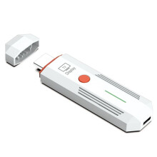 Récepteur Sans Fil 50 M, Adaptateur Dongle TV Compatible , Prolongateur Audio et Vidéo pour TV, Moniteur, Projecteur, PC Uniquement (Récepteur)