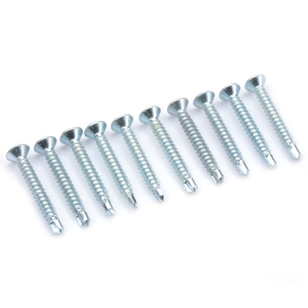 50 Flat Head Self-Tapping Screws M4.2