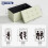 MCC Foldable Storage Ottoman Bench with Lid, Large Storage Chest, Space Saving Seating & Storage Solution, 76 × 38 × 38 cm, BEIGE 3