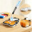 Multi Purpose Cartoon Sponge Encourages Creativity While-Blue 4