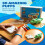 Multi Purpose Cartoon Sponge Encourages Creativity While-Blue 6