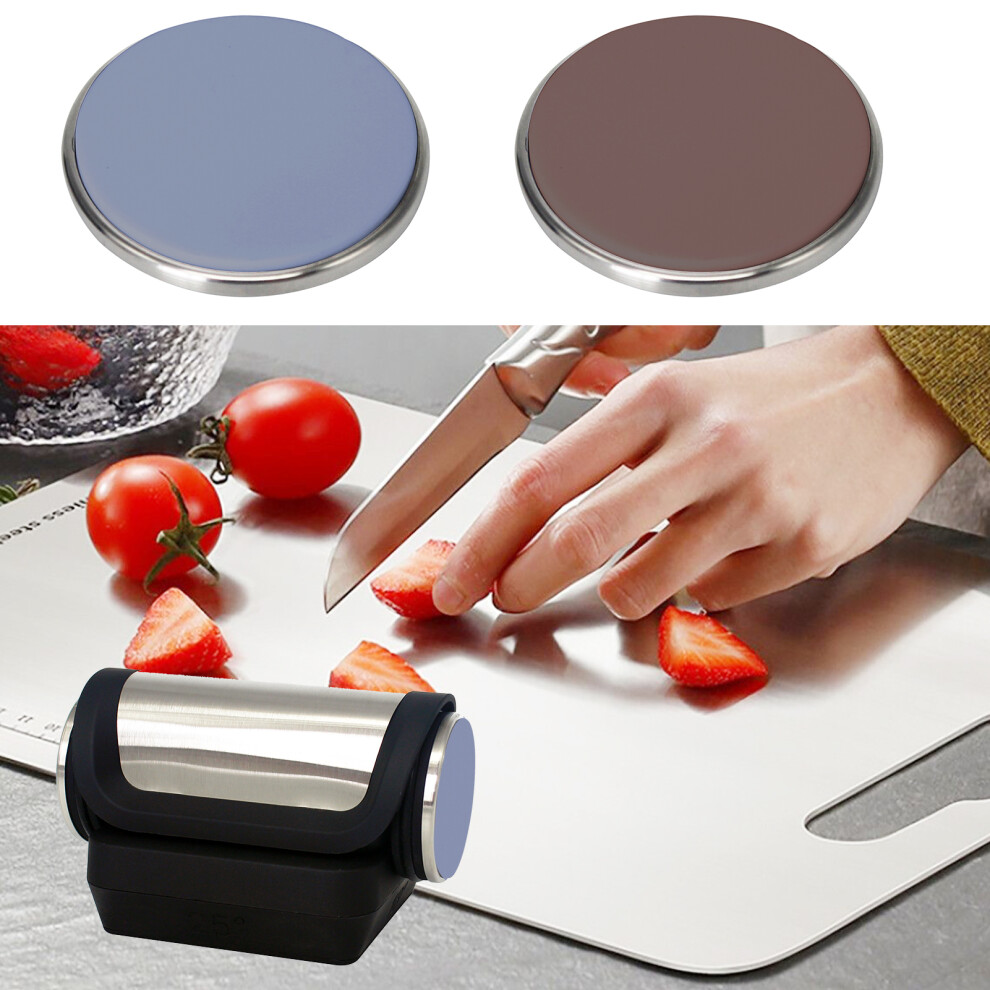 Knife Sharpener Discs 2Pcs Metal Diamond Coated