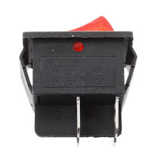 16A/250VAC 20A/125VAC Red Indicator Light 4 Pin /OFF DPST Rocker 8 Pcs