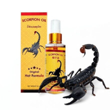 Aceite de masaje - Aceite de Escorpión Fórmula Caliente Original - Efecto caliente - Mentolado - 50 ml