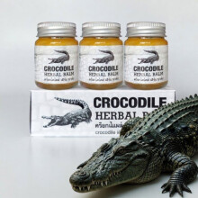 Bálsamo de masaje - Toriany (Aceite de Cocodrilo de Siam) - Alivia músculos y articulaciones - Repara pieles secas - 3x50g