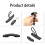 2Pcs Marine Canoes Kayak Pull Toggle Handle With Cord Portable 6