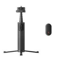 För  X4 X3 Hopfällbart 2-i-1 Selfie Stick-Stativ 1/4 Tum-Fäste Fjärrkontrollgreppstav för  X4-Tillbehör