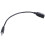 3X USB Jack, AUX, 3.5 mm Jack for Audio Data Charging Cable Black 4