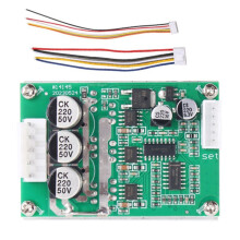 500W15A Brushless Hallless Motor Driver Board DC12-36V Speed Regulation Forward and Reverse High Power Controller