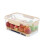 Portable Refrigerator Fresh-Keeping Box,Large-Capacity Portable Crisper with Handle,Fruit Storage Containers for FridgeB 1