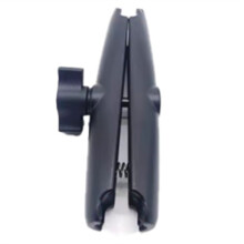 Aluminiowy Uchwyt Motocyklowy z Podwójnym Gniazdem do Mocowania Głowicy Kulowej 17 mm-25 mm, Adapter Obrotowy do Ramienia RAM Mount A