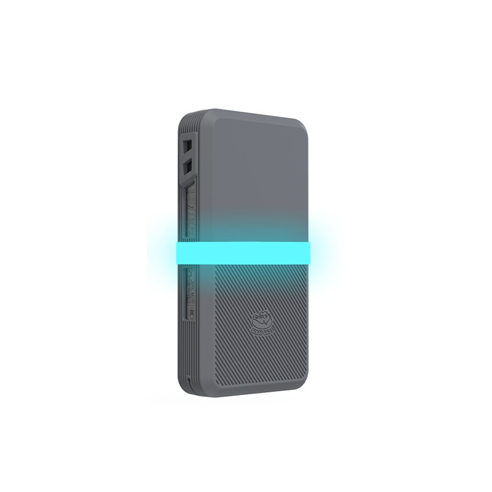 Sikai Case For Ugreen 145W 25000Mah Powerbank Anti-Slip Shockproof Protective Cover Full Port Access Button Protection Gray 4711071656336