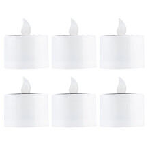 Decorative Solar Candle Lights 6pk Yellow