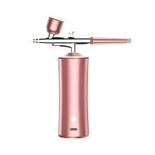 Aerógrafo inalámbrico CA-01 0,3 ml Rosa/Verde 18x15x5 cm