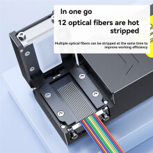 U9 Fiber Thermal Stripper Efficient Heated Wire Stripping Tool for Ribbon Fiber Includes Lithium Battery Fusion Tool(EU)