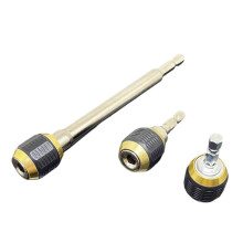 50mm 60mm 150mm 3-Piece Set Hex Shank Screwdriver Bit Holder Quick Release Adapter for Impact Driver