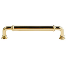 Solid Brass Cabinet Pulls Drawer Pull Hardware Handles for Cupboard Dresser Wardrobe Furniture Kitchen & Bathroom 142mm