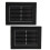 Solar Wall Lamp Set 2Pc IP65 180lm Outdoor 1