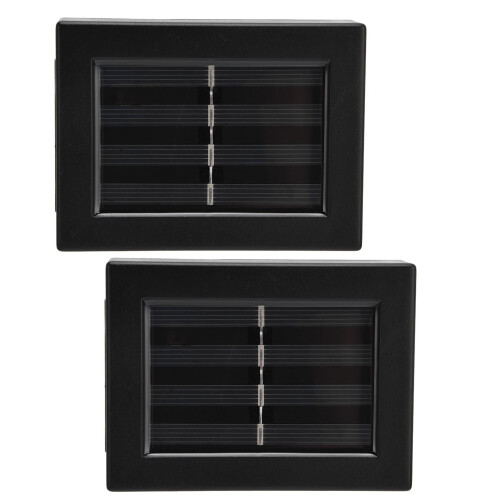Solar Wall Lamp Set 2Pc IP65 180lm Outdoor