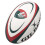 GILBERT Rugbyball REPLIKA - Leicester - Mini Größe 1