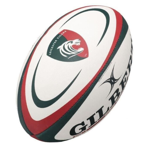 GILBERT Rugbyball REPLIKA - Leicester - Mini Größe
