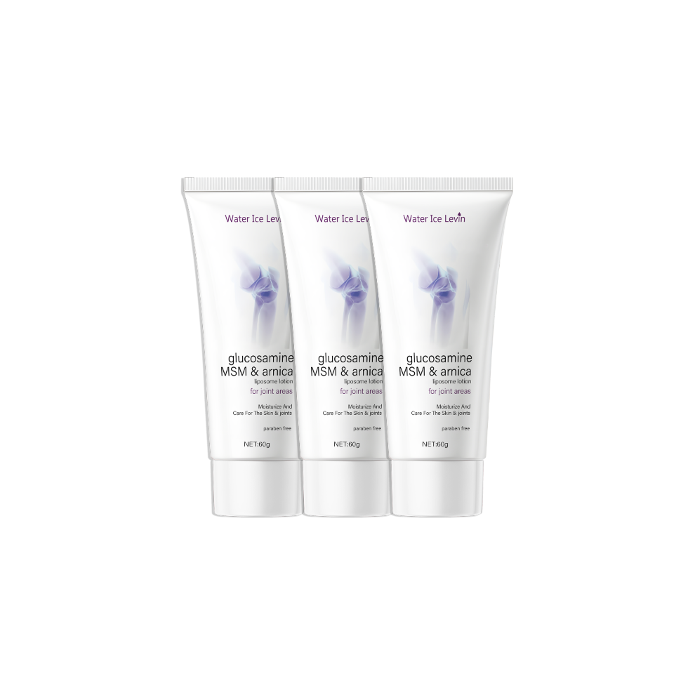 Lavender/Cream (, 60G) Glucosamine Msm & Arnica Joint Liposome Lotion - Moisturizes, Nourishes & Protects Skin & Joints, Paraben-Free Formula.