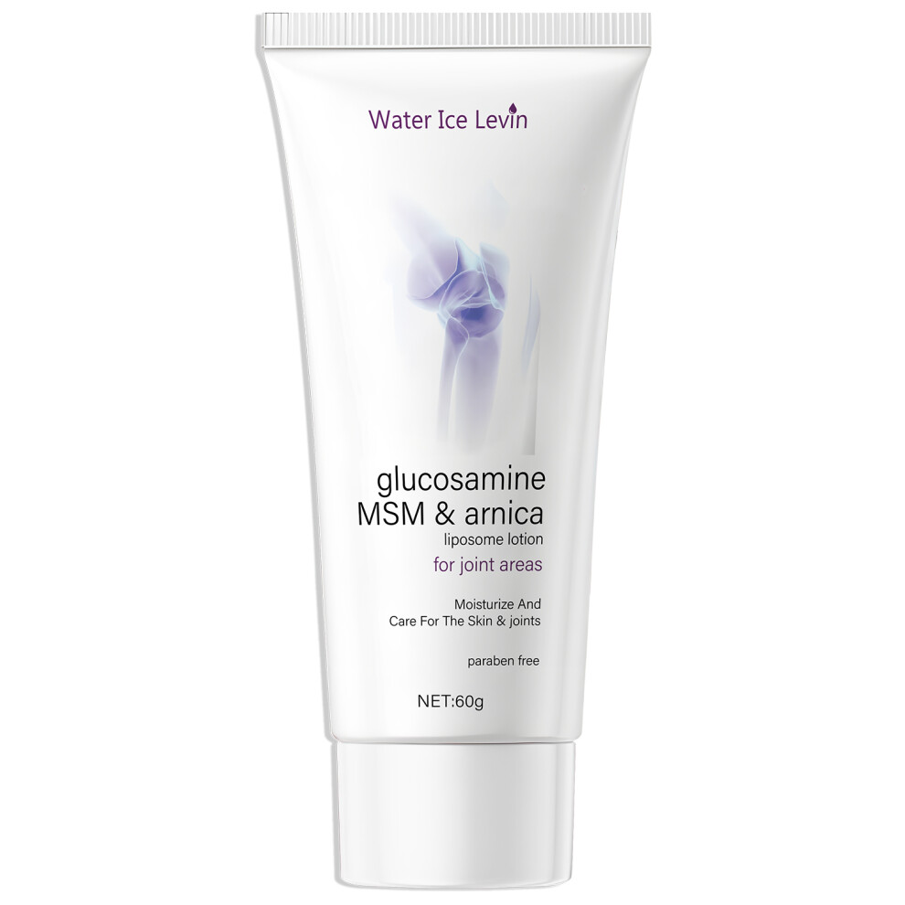 Cream Glucosamine Msm & Arnica Joint Liposome Lotion - Moisturizes, Nourishes & Protects Skin & Joints, Paraben-Free Formula.