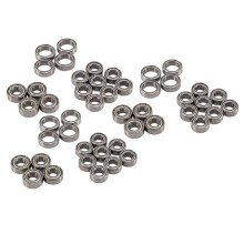 48Pcs  Bearing Kit for  TT02 TT-02 TT02D TT-02D 1/10 RC Car Upgrade Parts Accessories