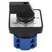 3X Commutateur 660V 20A 4 Positions 2 PôLes SéLecteur Rotatif Commutateur de Changement de Came Rotatif Universel Commutateur D'Inversion de Moteur