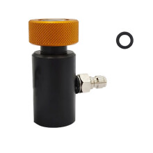 Tankfüllstation ein/Aus Adapter M11 Gewinde Nachfülladapter mit 8mm Schnellstecker für Stickstofftankladung