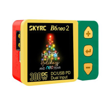 SKYRC B6neo 2  Charger Weihnachts--Ladegerät  300W PD 80W LiPo/LiFe/LiIon/LiHV/NiMH/NiCd/Pb Akkuladegerät