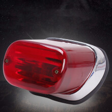 3X Motorcycle Tail Brake Light ABS Red Motorbike Rear Indicator Stop Lamp for Virago XV250 XV400