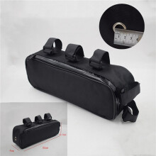 2X Bicycle  Bag Battery Controller Hanging Fixed Tube Frame Bike Bag Li-Ion Storage Waterproof 32X9X10.5cm Cycling