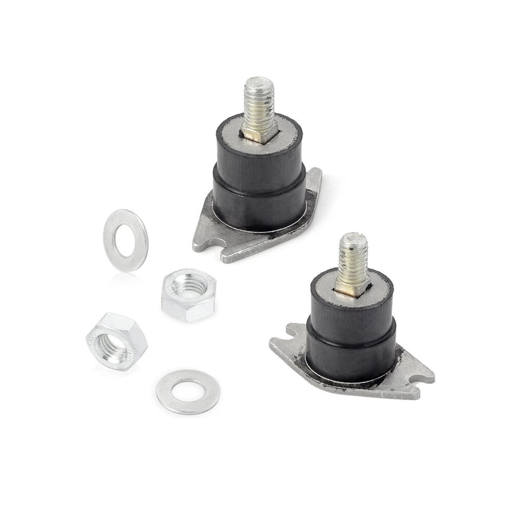 2 Pcs Upper Side Rubber Motor Mount 303879 325974 For Johnson Evinrude Omc 20 25 30 Outboards 4712949581552