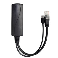 12-Pack 5V PoE Splitter, 48V to 5V 2.4A Adapter with Micro-USB Plug, for IP Camera,Tablets,for Raspberry Pi and More