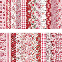 Scrapbookpapper 12x12 Tum Dubbelsidiga Dekorativa Ark för Hantverk, 24 Designer
