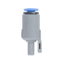 4-in-1 PTFE Adapter Gerader Filamentzufuhr PTFE Teflon Rohrverbinder für  A1/A1  3D-Drucker 1 Stück