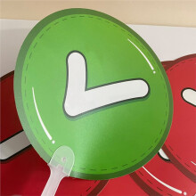 Double-Sided Correct & Wrong Handheld Signs Paddle for Classroom Activity Competition Scoring Voting Paddles Teaching