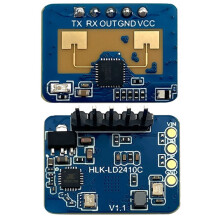 LD2410C 24-GHz-Radarmodul Zur Erfassung der Menschlichen Anwesenheit - Atem- und Herzschlagüberwachung - Berührungsloser, Intelligenter Sensor