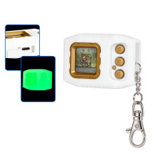 Voor Digimon Pendulum KLEUR Siliconen Hoesje Dat Oplicht in Het Donker, Nachtgloed Groenblauw Beschermhoes B