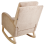 Beliani Rocking Chair ALSTA Boucle Beige 6