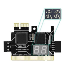 6X TL631 Pro LPC-DEBUG Tarjeta de Diagnóstico+Tarjeta de Expansión PCI PCI-E PCI-E Placa Base Multifunción